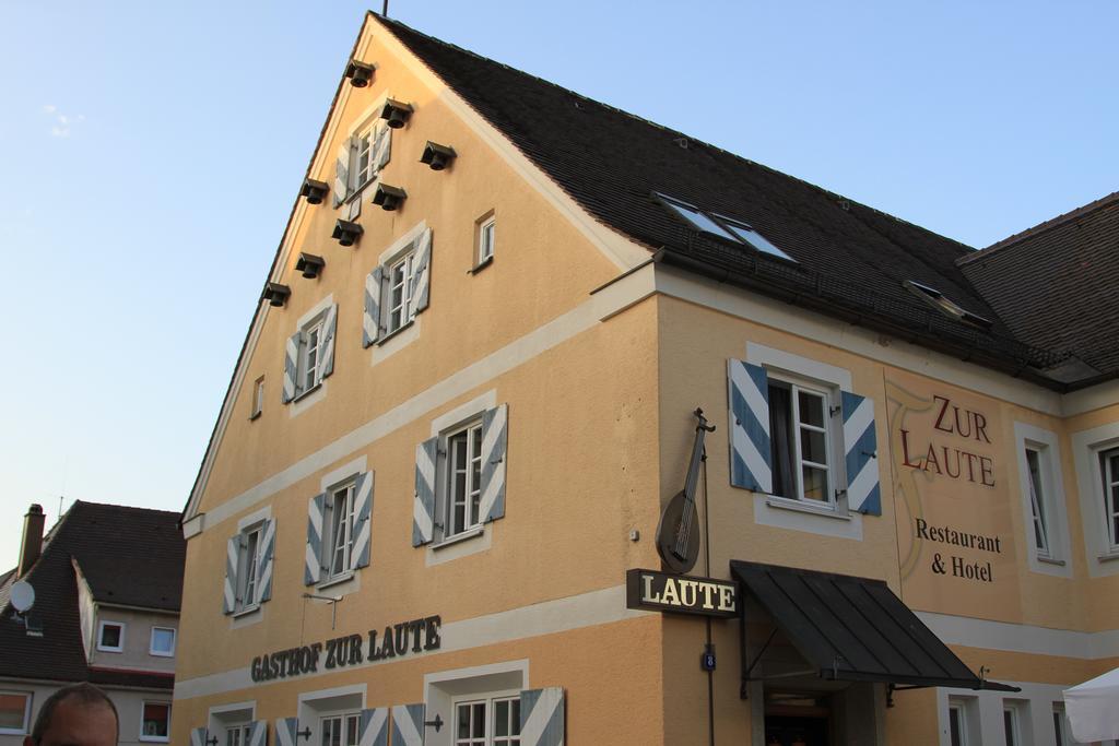Hotel Garni Zur Laute Mindelheim Exterior foto